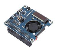 Masyrt PoE HAT 40Pin GPIO Scheda di Espansione Power Over Ethernet Modulo Display OLED Ventola di Raffreddamento 802.3af Standard di Rete Isolato SMPS per RPI 3B+ 4B