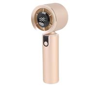 Masyrt Potente Flusso D'aria Mini Ventola Portatile, Luce Ambientale Colorata, Operazione Tranquilla, Ventola Ricaricabile in Tasca per Avventure All'aperto, Campeggio