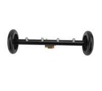 Masyrt Pulitore a pressione 2 in 1, con doppia funzione, spazzola ad acqua pulita con 3 parti di estensione, ideale per lavaggio sottoscocca auto