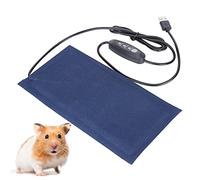 Masyrt Reptiles Piet Riscaldamento Tappeto Tappeto Mantieni la Calda Temperatura Regolabile 'alimentazione USB (9.8x2.9x4cm / 3.9x1.1x1.6in)