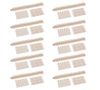 Masyrt Scheda del Supporto per Supporto Scorrevole in Plastica Schede di Supporto per Supporto, Striscia Adiretiva del Filtro Slim -Slim -Slim -Fatili a Doppio Lato Selva del Supporto
