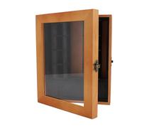 Masyrt Scuota la tua libreria Anxiety, scaffale in legno massiccio di prima classe per camera, decorazione desktop con scaffali rotanti