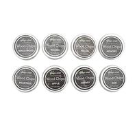 Masyrt Set di 8 trucioli di incenso in legno per cocktail, vino, whisky e cibo, 8 diversi gusti: quercia, ciliegia, pesca, pera, con