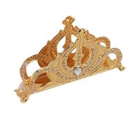 Masyrt Sparkling - Portatovaglioli in metallo dorato, elegante tavolo in lega di zinco, con contenitore ordinato, per cucina, cena, feste (stile 2)