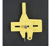 Masyrt Taglierina a Compasso, Strumento per il Taglio Circolare con Guida Scorrevole a 2 Livelli e Copertura di Sicurezza, per Tagli con Raggio da 1,5 a 50 Mm su Carta, Plastica e
