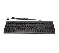 Masyrt Tastiera Bilingue Inglese Cinese Cablata USB, Sensazione di Mano Confortevole, Bassa rumorosità, Ideale per Ufficio, Giochi e Uso del Computer