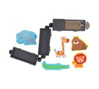 Masyrt Trenino da fattoria rurale per bambini, divertente set di giocattoli magnetici, set da gioco educativo con connessione magnetica, per bambini in età prescolare, realizzato in materiale ABS