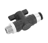 Masyrt Valvola pneumatica manuale, 8 mm, accoppiamento rapido, interruttore, attacco per tubo dell'aria con filettatura BSPP (BC8-04)