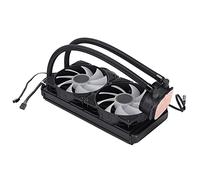 Masyrt Ventola di Raffreddamento CPU Raffreddatore CPU a Liquido di Raffreddamento Ad Acqua RGB Conduzione Rapida del Calore Design Impermeabile 2200 Giri/min Radiatore da