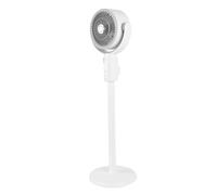 Masyrt Ventola Silenziosa per Pavimenti, Ventola Oscillante Verticale a 180 Gradi con Remoto, Altezza Regolabile 5 velocità 8h Timer, Copertura Ampia, Scatola Dell'aromaterapia, Ideale