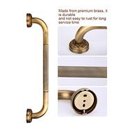 Masyrt Vesta per Doccia Intagliata in Ottone GUARSA DI SICUREZZA, Accessori per il Bagno Montati a Parete con Forza DI Presa Super Forte, Ideale per L'uso Universale
