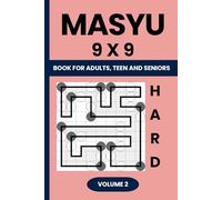 Masyu Puzzle Book: 200 Hard to Master 9x9 Puzzles with Solutions: Challenging Logic Puzzles for Adults - Perfect for Advanced Solvers