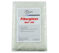 MAT 300 Fibra di Vetro 2 m² - Materassino da 300 g/m² in Vetroresina - Compatibile con Resina Poliestere ed Epossidica - Per Nautica, Fai da Te, Stampi, Riparazioni Barche e Uso Civile