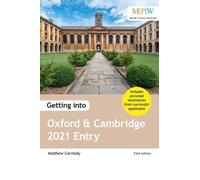 Mat Carmody Getting into Oxford and Cambridge 2021 Entry (Tascabile)
