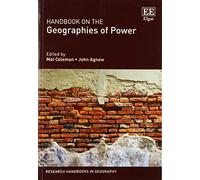 Mat Coleman Handbook on the Geographies of Power (Tascabile)