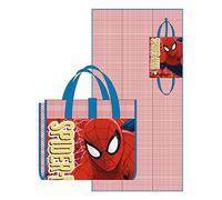 Mat con Cuscino Spiderman (75x150cm)