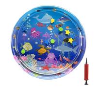 Mat d'acqua sensoriale per gattino - Mat per giochi d'acqua per animali | Padera di raffreddamento per animali | Comunicare giocattolo per il cortile caldo Balcone del cortile Pavimento del cortile