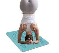 Mat della corda di salto - Mat corda di omissione 6 mm | Pad di esercizio muto buffer | Pavimento di allenamento per la palestra di casa, fitness che assorbe l'ammortizzatore