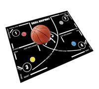 Mat Di Allenamento Da Calcio - Mat Di Esercizio Di Basket, Campo Di Fitness Opaco | Formazione Di Coordinamento Noisless, Grande Tetto Di Addestramento Portatile, Tappetino Per L'agilità Migliora Il M