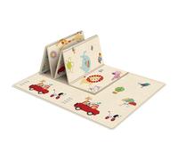 Mat di gioco per bambini - tappetino da arrampicata pieghevole per bambini, 180x100x0,5 cm di attività con modelli di animali ricchi per soggiorno, balcone e parco