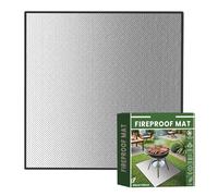 MAT Di Grill - MATTO PIT FUOCO | Tappeti Per | Protettore Barbecue Esterno Resistente Al Calore, Superficie Non Slittata, Campeggio Del Patio Del Ponte, Pad Di Fuoco Resistente, Barbecue Da Gia