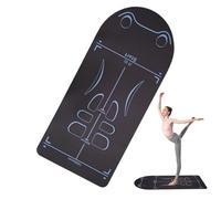 MAT Di Yoga - MAT DI ESERCIZIO NON SLIP | Mats Di Fitness Pilates | Shock Per Rotelline Addominale Spessa Ammortizzatore | 4 Mm Cuscinetti In Ginocchio | Tappetini Da Ginnastica Non Slip Per Don