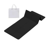 MAT Di Yoga Pieghevole - Mappe 'esercizio Da Viaggio | Tappeti Di Allenamento Pieghevole | Pad 'esercizio Resistente Alla Addensato Da 6 Mm Con Borsa Per Lo Stoccaggio Per Esercizi In