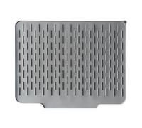 Mat Drying Stoviglie - Tappetino per asciugare le stoviglie in silicone | Carta di drenaggio dello scarico pieghevole opaco | Tappetino per tavola drenante | Resistente al calore | Tappetino per