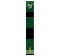Mat Putting Golf Indoor | Allenamento con Schienale senza Slip Grande pratica Verde per il Ministero degli Interni Utilizzare poliestere Lavabile Principianti Donne Golfisti