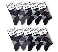 Mat & Vic's Calzini uomo cotone - traspiranti e antiodore - unisex - OEKO-TEX 100 - lavabili in lavatrice - 10 paia