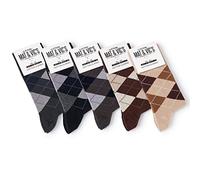 Mat & Vic's Calzini uomo cotone - traspiranti e antiodore - unisex - OEKO-TEX 100 - lavabili in lavatrice - 5 paia