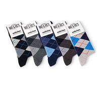 Mat & Vic's Calzini uomo cotone - traspiranti e antiodore - unisex - OEKO-TEX 100 - lavabili in lavatrice - 5 paia