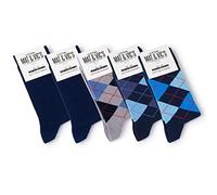 Mat & Vic's Calzini uomo cotone - traspiranti e antiodore - unisex - OEKO-TEX 100 - lavabili in lavatrice - 5 paia