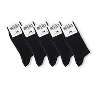 Mat & Vic's Calzini uomo cotone - traspiranti e antiodore - unisex - OEKO-TEX 100 - lavabili in lavatrice - 5 paia