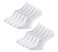 Mat & Vic's Fantasmini uomo - calzini Fantasmini uomo cotone - calze corte - invisibili sneaker unisex traspiranti OEKO-TEX 100-35 36 37 38 39 40 41 42 43 44 45 46-10 paia