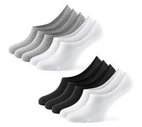 Mat & Vic's Fantasmini uomo - calzini Fantasmini uomo cotone - calze corte - invisibili sneaker unisex traspiranti OEKO-TEX 100-35 36 37 38 39 40 41 42 43 44 45 46-10 paia