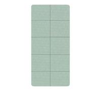 Mat yoga - Mat per esercizi di meditazione senza slittamento | I tappetini per esercizi larghi, leggeri, pieghevoli, studio pieghevole e un tappetino per lo stretching della palestra per