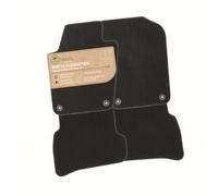 MAT10 Green Edition- Tappetini VW per Polo 5, in velluto riciclato, set di 4 tappetini per auto, 100% Made in Germany, qualità OEM | Polo V (BJ 2009-2017, tipo 6R + 6C)