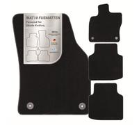 MAT10 - Tappetini Auto Adatti per Skoda Kodiaq (BJ 03/2017 - 11/2023, 5 posti, Tipo NS+NV) in Velour, Set di 4 tappetini per Auto | qualità Originale Durevole Made in Germany
