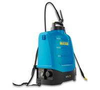 Matabi E15 LTC - Spruzzatore elettrico - Batteria agli ioni di litio rimovibile da 20 V - Autonomia fino a 375 L - Controllo elettronico LTC - Cinghie ergonomiche - Include 4 ugelli - Per agricoltura