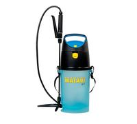 Matabi e7 Pompa Irroratrice Batteria 5 L - Autonomia 50 L Start/Stop USB-C | Pompa a batteria con tubo 1,3 m - ugello conico regolabile - LED - lancia 36 cm - per giardino e orto