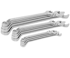 MATADOR 0190 9121 - Set di chiavi ad anello, 12 pz, testa a gomito, 6-22 mm