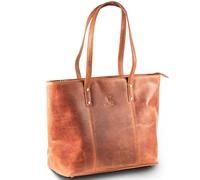 MATADOR Borsa shopper da donna grande in pelle #PARIS, elegante borsa a tracolla per ufficio, borsa da lavoro con molto spazio, borsa per hobo bag, borsa o borsa a sacchetto, perfetta per la vita