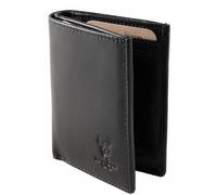 MATADOR Chicago Slim Wallet - Portafoglio piccolo con scomparto portamonete e protezione RFID - Portafoglio da uomo per carte di credito - Porta carte di credito in vera pelle - Mini portafoglio