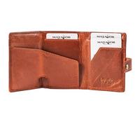 MATADOR Manchester Slim Wallet 'Manchester Portafoglio da uomo | Mini Portmonee da uomo con protezione RFID | Porta carte di credito | Portafoglio da uomo con scatola regalo, vintage marrone, Mit