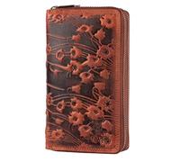 Matador Marca Portafoglio Donna Pelle MADRID, Marrone Fiori
