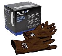 Matador Riutilizzabile Non Talcato Protezione Lattice Gloves-Barbers, Salone,