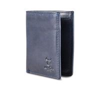 MATADOR Slim Wallet Chicago - Portafoglio piccolo con scomparto portamonete e protezione RFID - Porta carte di credito per uomo - Custodia in vera pelle - Mini portafoglio - inclusa scatola regalo,
