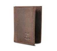 MATADOR Slim Wallet Chicago - Portafoglio piccolo con scomparto portamonete e protezione RFID - Porta carte di credito per uomo - Custodia in vera pelle - Mini portafoglio - inclusa scatola regalo,