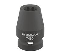Matador Wiha - Inserto per cacciavite, TORX, 12,5 (1/2): e esterno 24, 7490 0240
